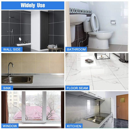 Silicone Caulking Tools Sealant Finishing Tool Grout Remove Scraper Caulk Remover Glass Glue Angle Scraper for Bathroom Kitchen
