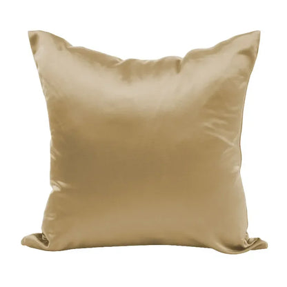 Imitated Silk Pillow Case 100% Satin Cushion Cover 50X50 Solid Pillowcase 60x60cm Home Decor for Sofa Chair 45x45 40X40 Smooth